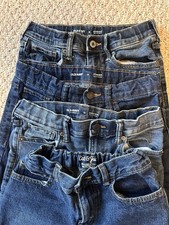 Old Navy Cat Jack Boys Size 12 Jeans Lot Of 4