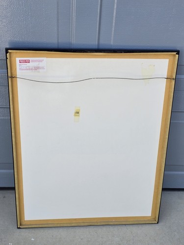 ๐ EXTRA LARGE 26X31 FRAMED NORMAN ROCKWELL DOCTOR AND DOLL ART PRINT - Picture 2 of 2