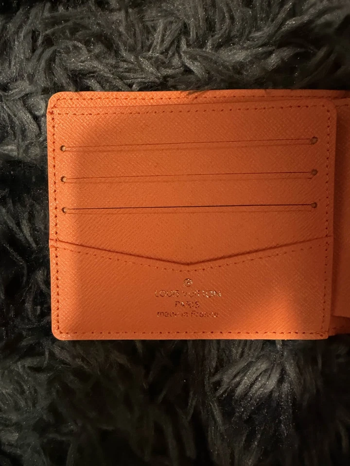 Оранжевый теннисный бумажник Louis Vuitton - Изображение 3 из 4