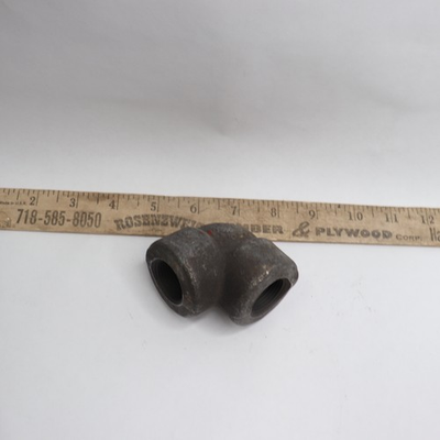 #ad #ad 90 Deg Elbow Forged Carbon Steel #3000 1quot; $8.48
