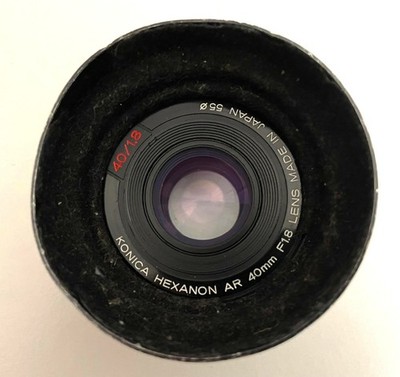Konica Hexanon AR 40mm F1.8 Lens - Vintage - Pre-Owned | eBay
