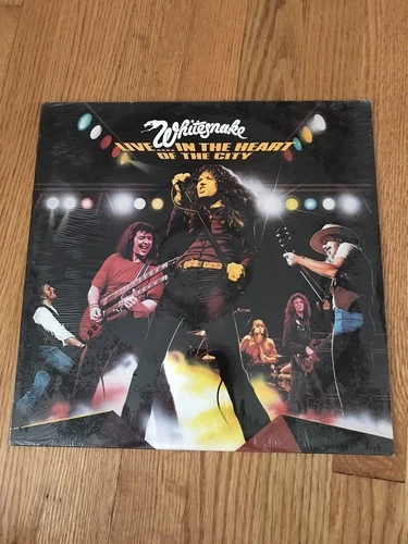 Whitesnake Live in the Heart of the City • Vinyl Record LP SEALED ORIGINAL MINT