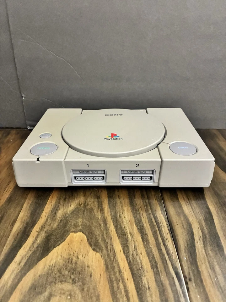 Consola Sony PlayStation 1 PS1 SCPH-7501 2 mandos 2 juegos cables funcionan Foto 2 de 4