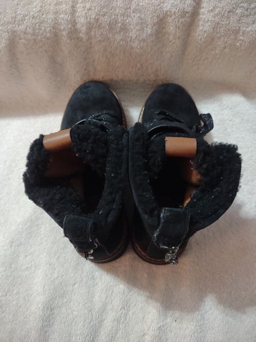 Coach Women's 5.5B Black Suede City Hiker Boots Style No. G1354 - Picture 3 of 9