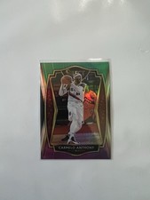Carmelo Anthony Select 2020-21 Premier Level Green White Purple Prizm