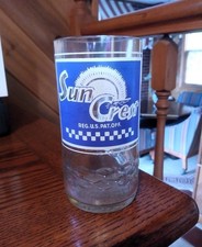 SUN CREST; ACL SODA BOTTLE; MADE INTO A DRINKING GLASS; (Up-cycled);