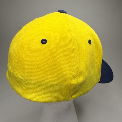 Savannah Bananas Hat Cap Fitted Mens XL Yellow Navy MILB Baseball Zephyr Banana - Picture 6 of 11