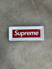 Supreme Ceramic Tray White Red with Box Logo, Fall/Winter 2014 Ashtray