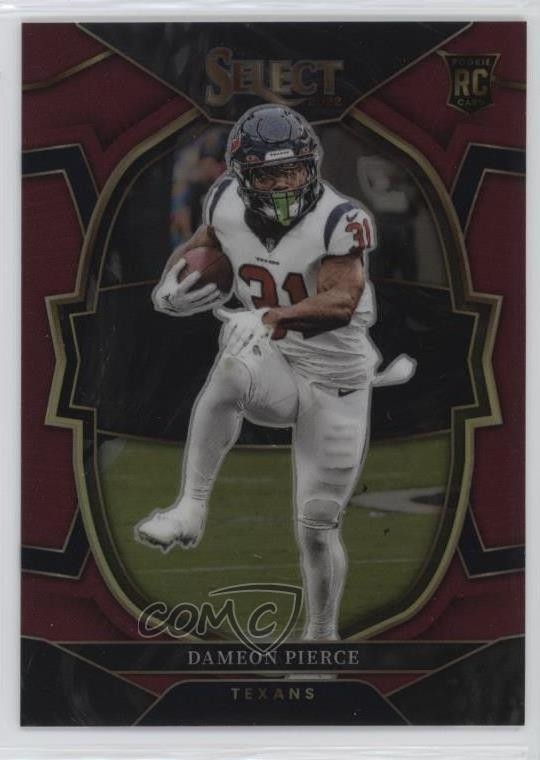 2022 Panini Select Concourse Maroon Prizm 78/149 Dameon Pierce #47 1e80