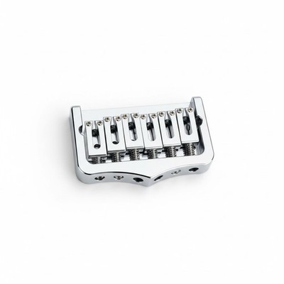 Chroma Guitars 6 Saddle TL Tele Half-Bridge - Chrome (BLEM)