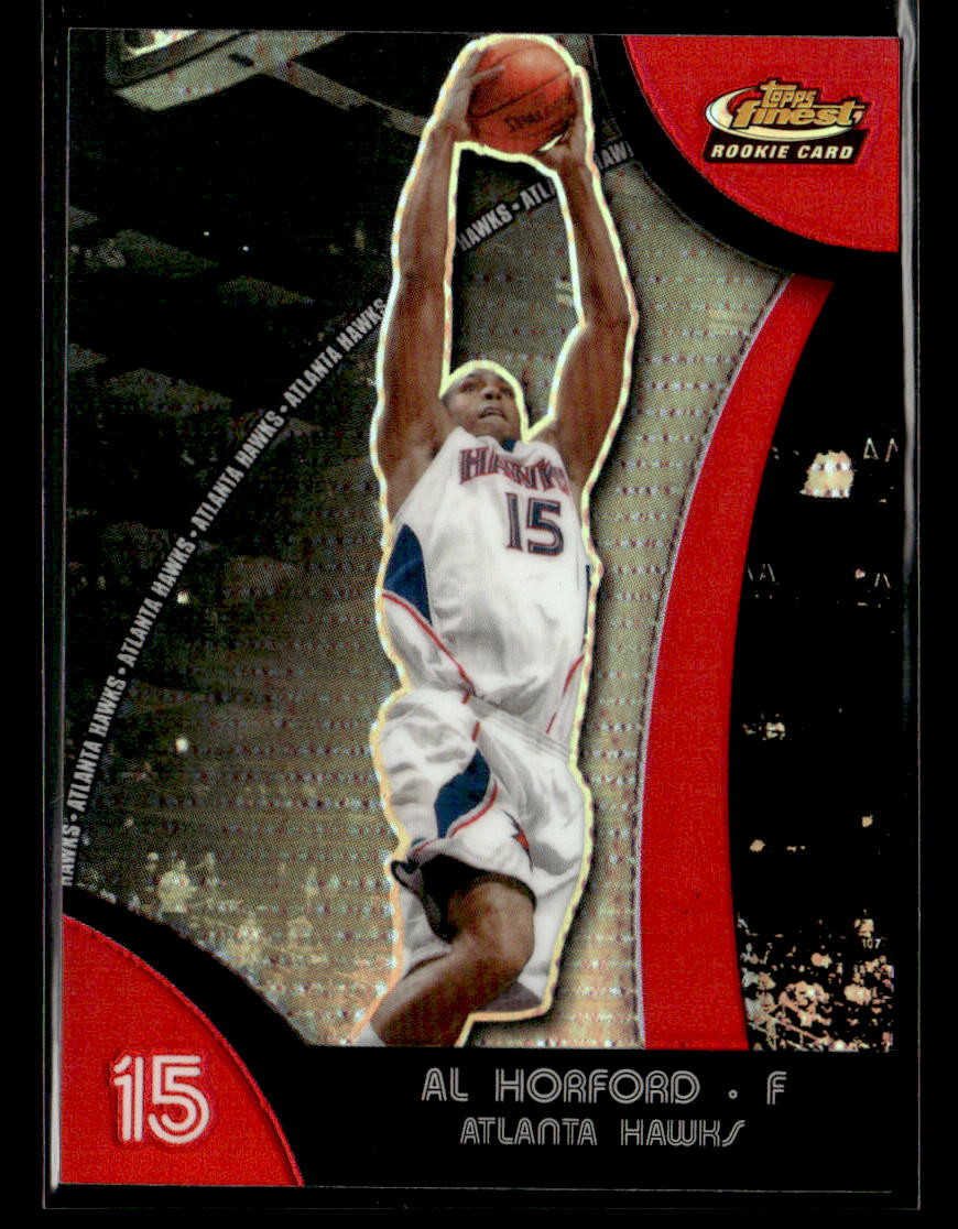 Al Horford 2007-08 Finest #51 Refractors Atlanta Hawks