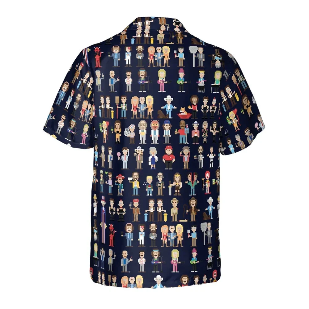 8-Bit UHF Hawaiian Shirt