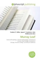 Frederic P. Miller (U. A.) | Murray Leaf | Taschenbuch | Englisch (2026)