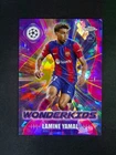 2023-24 Topps Chrome UEFA Lamine Yamal RC Wonderkids Sapphire Gold Refractor /50