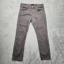 Lucky Brand Men’s 121 Slim Straight Jeans Gray Size 32x30 Classic Denim