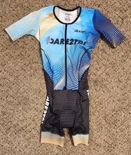 ZOOT ICE TRIATHLON RACE SUIT TRISUIT DARE2TRI CYCLING JERSEY SIZE S