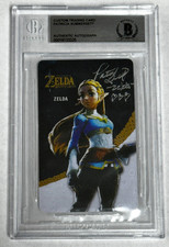 Zelda Breath of the Wild Patricia Summersett Autograph BGS Authentic Custom Card