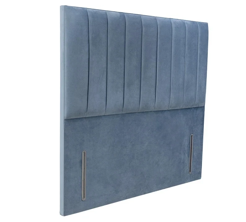 Luxury Handmade 54'' Floor Standing Panel Headboard Plush Velvet Upholstered UK - Image 2 of 3