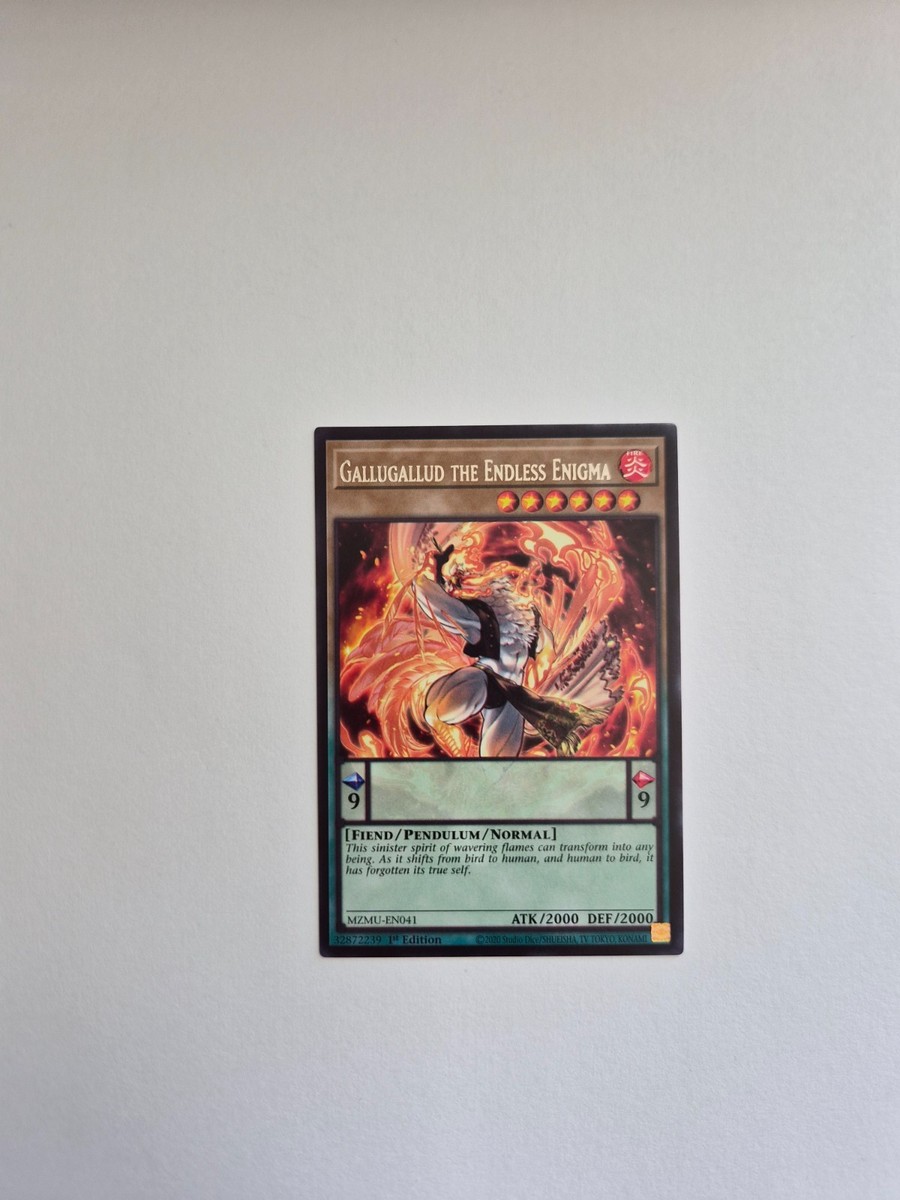 Yugioh Maze of Muertos - Gallugallud the Endless Enigma - MZMU