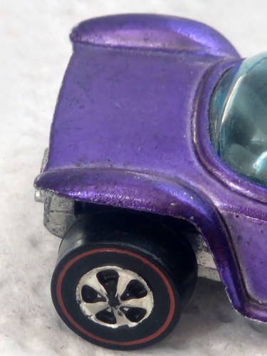 Redline Hot Wheels Purple Hot Rod Plastic Dome - Picture 3 of 7