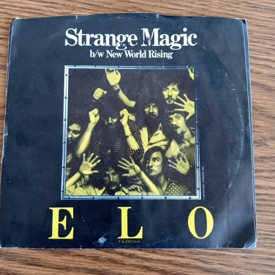 ELECTRIC LIGHT ORCHESTRA - STRANGE MAGIC / NEW WORLD RISING (Single) - Image 4 of 4