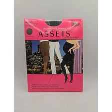 NEW Spanx Marvelous Mama Assets Shaping Tights Opaque Stripe Size 1 Maternity
