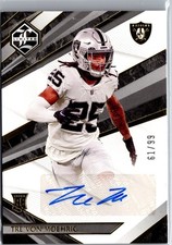 2021 Panini Limited #206 Tre'von Moehrig #/99 Autograph