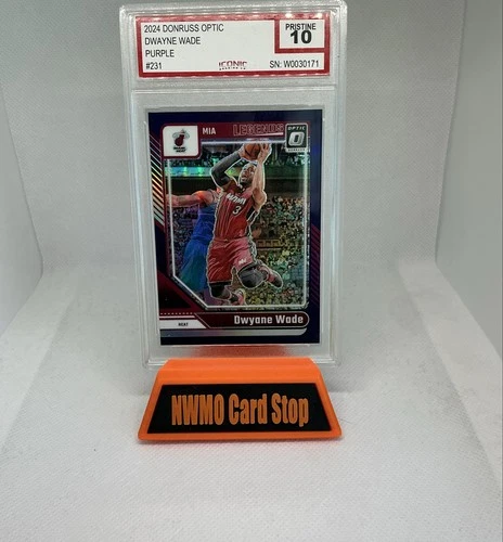 2024-25 Panini Donruss Optic - Legends Dwyane Wade #231 Purple Prizm