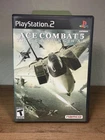 Ace Combat 5 The Unsung War PS2 PlayStation 2 Complete CIB MINT