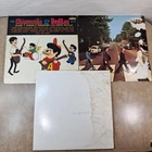 The Beatles Vinyl Record Lot 33RPM White Album Abbey Road Chipmunks Ripped Cover