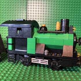 Lego My Own Train Small Green Engine With Tender Locomotive Read Description