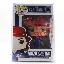 Funko Pop FIRMADO! Marvel Agent Carter: Agent Carter #96 - Hayley Atwell certificado de autenticidad JSA