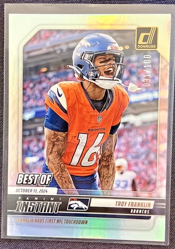 2025 Panini Troy Franklin Base (Raw)