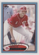 2012 Topps Wal-Mart Blue Border Drew Stubbs #375 o6n