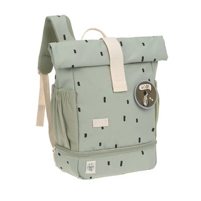 Mini Rolltop Backpack Happy Prints light