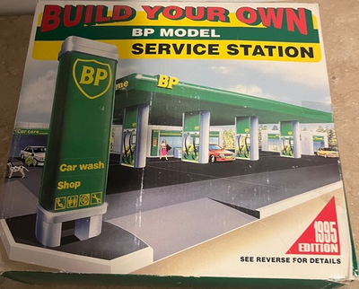 #ad Build Your Own BP Model Service Station Kit 1995 EDITION $30.00