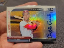 2003 Topps Finest - Finest Moments Autographs Orlando Cepeda RARE STL CARDINALS