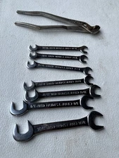 12piece Craftsman SAE Open End Ignition wrench set with Craftsman ignition plier