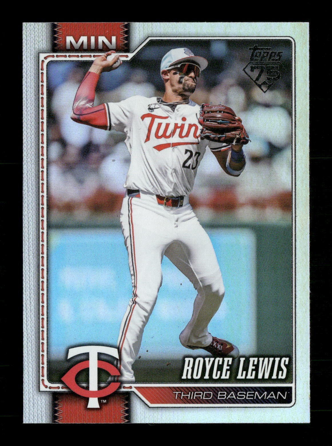 2026 Topps #115 Royce Lewis Rainbow Foil Minnesota Twins