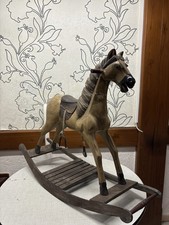 Pferd Holz Karussellpferd Antik Vintage Rare Selten