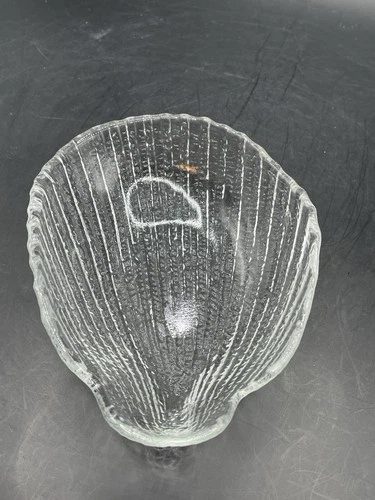 RARE Zabkowice Ludwik Fiedorowicz Seashell Glass Plates, Set of 7