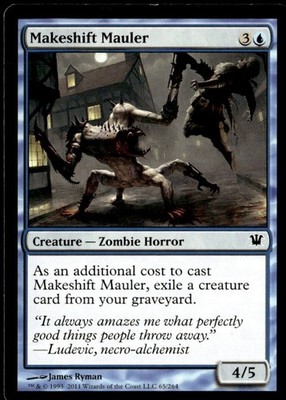 2011 Innistrad Makeshift Mauler Expansion/Common #65