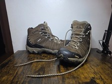 Oboz Bridger Mid B-Dry Waterproof Hiking Boots Womens Size 8 Brown