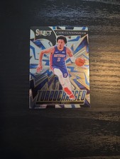 2021-22 Panini Select Turbocharged Cade Cunningham No. 6 💙