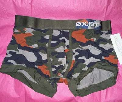 2(X)IST Graphic Cotton - Large - Camo No Show Trunk - Boxed - RRP £28