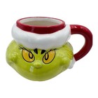 The Grinch 3D Face Mug Department 56 2021 Christmas Holiday Cup Dr Seuss