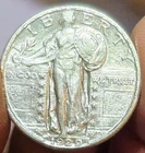 1929 P LIBERTY QUARTER, 25c  AU+++, FH