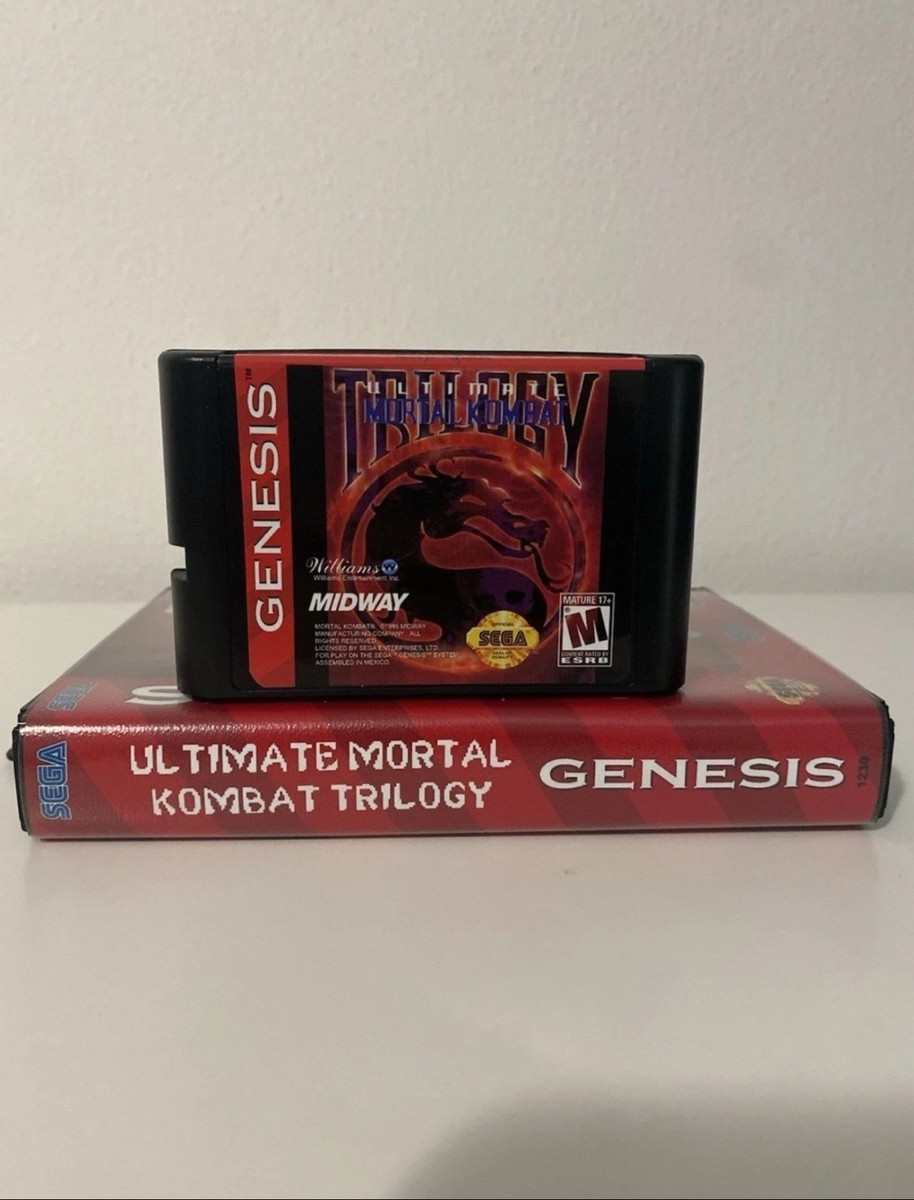 Ultimate Mortal Kombat Trilogy (Sega Genesis) 10 MB | eBay