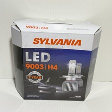SYLVANIA 9003 (H4) 6000K Cool-White LED Fog/P...