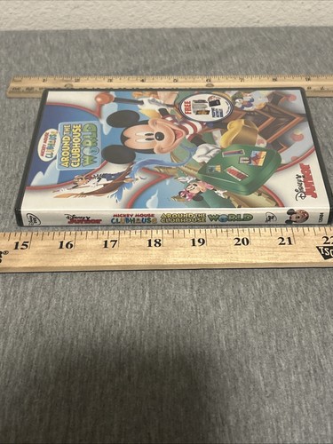 Disney Mickey Mouse Clubhouse: Around The Clubhouse World (DVD) NEW PassportBook - Foto 6 di 6
